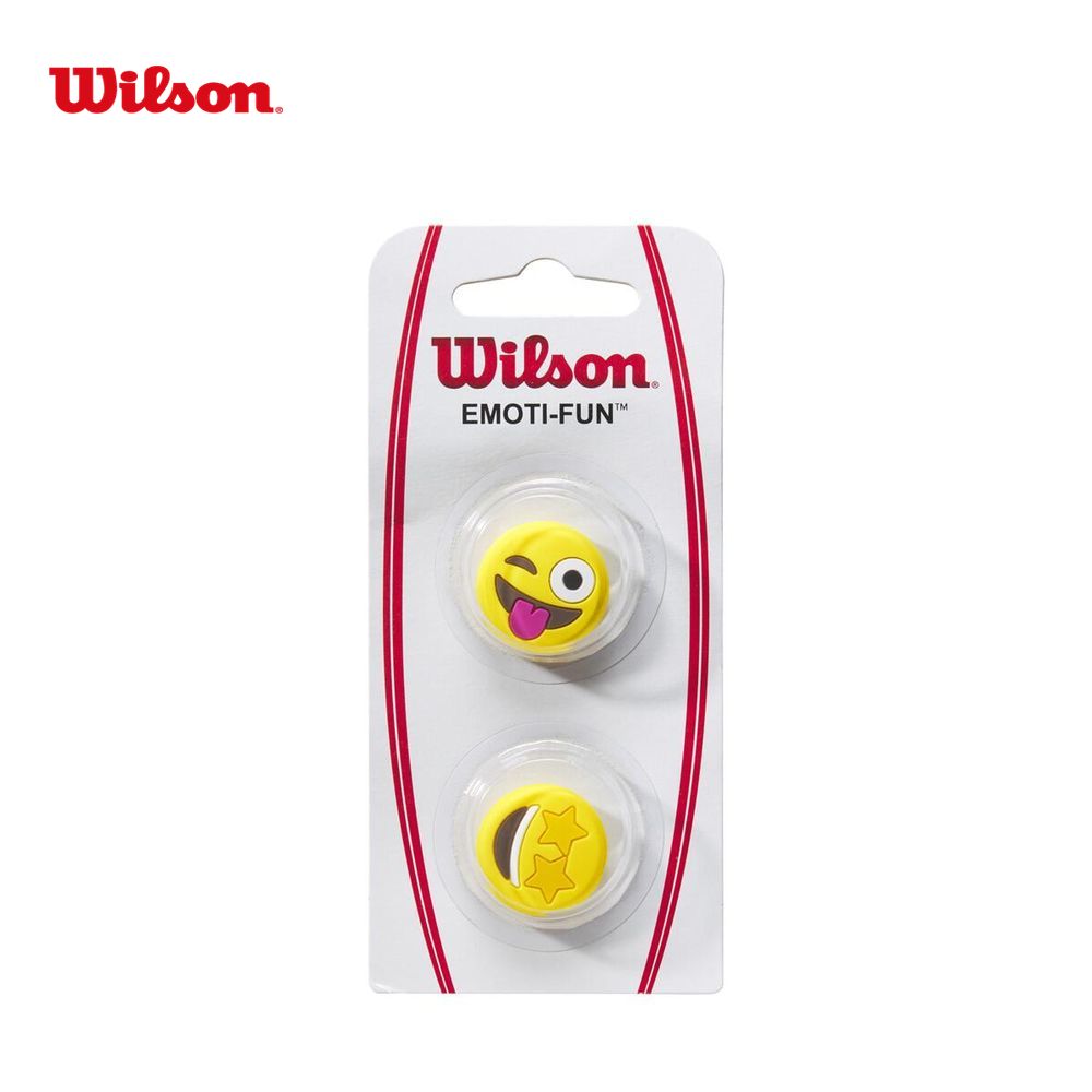 ウイルソン Wilson テニス振動止め EMOJI DAMPENER 絵文字 ダンプナー2