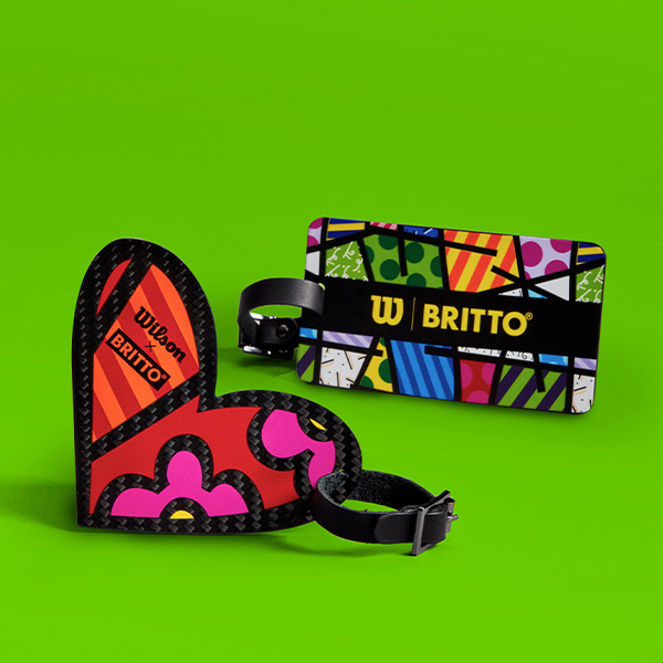 ウイルソン Wilson テニスアクセサリー  BRITTO BAG TAG ART Heart  バッグタグ ハート ロメロ・ブリットモデル WR8409601001  『即日出荷』｜kpi｜03