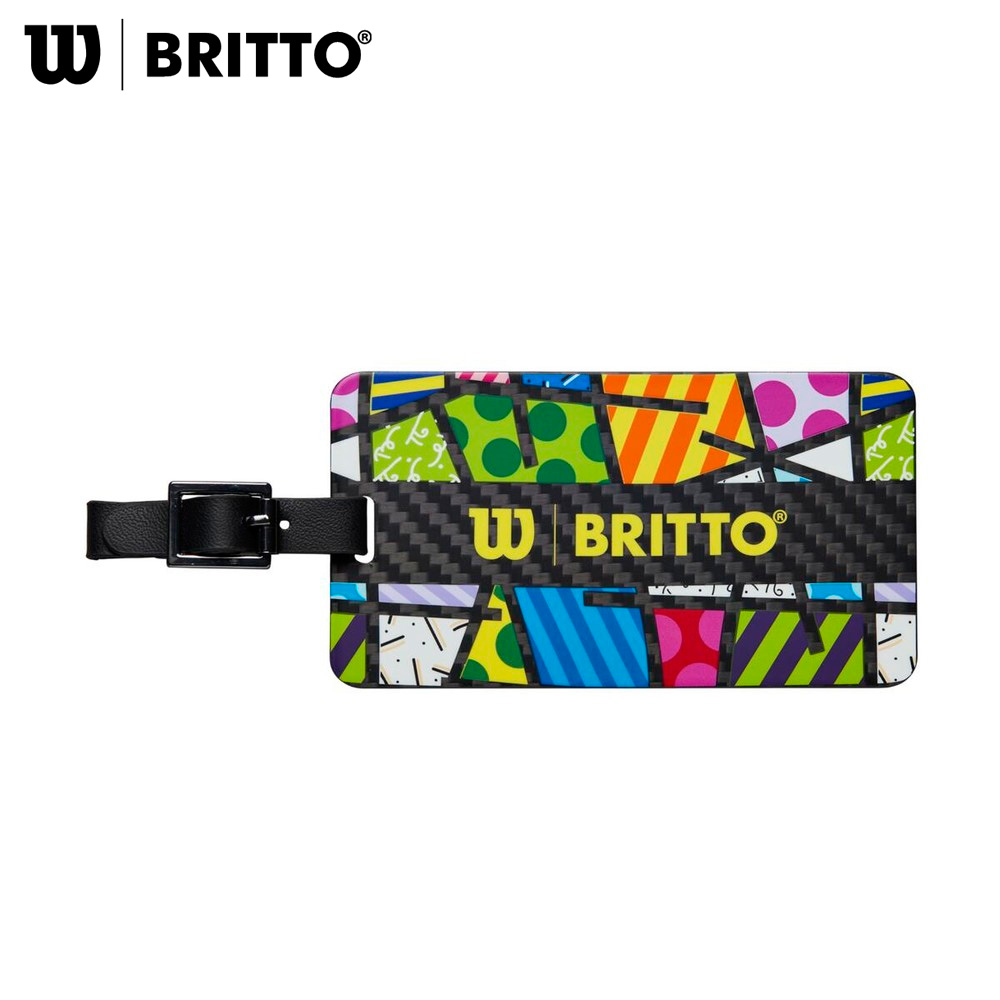 ウイルソン Wilson テニスアクセサリー BRITTO BAG TAG ART Landscape バッグタグ ランドスケープ  ロメロ・ブリットモデル WR8409501001 『即日出荷』