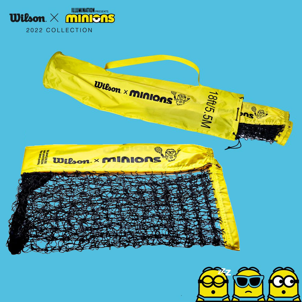 ウイルソン Wilson テニスコート用品 ジュニア MINIONS TENNIS NET 