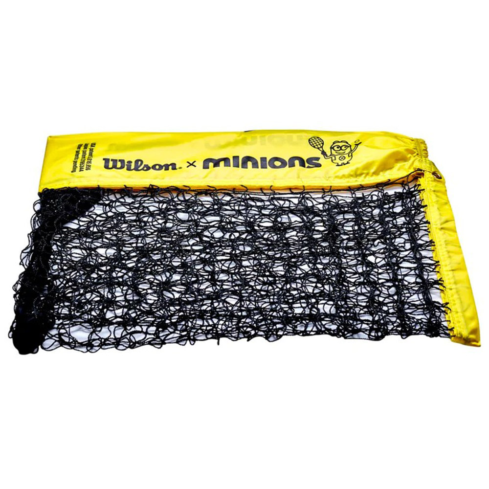 ウイルソン Wilson テニスコート用品 ジュニア MINIONS TENNIS NET ミニオンズ テニスネット 5.5m  WR8414301001 キッズ＆ジュニア用 簡易ネット『即日出荷』