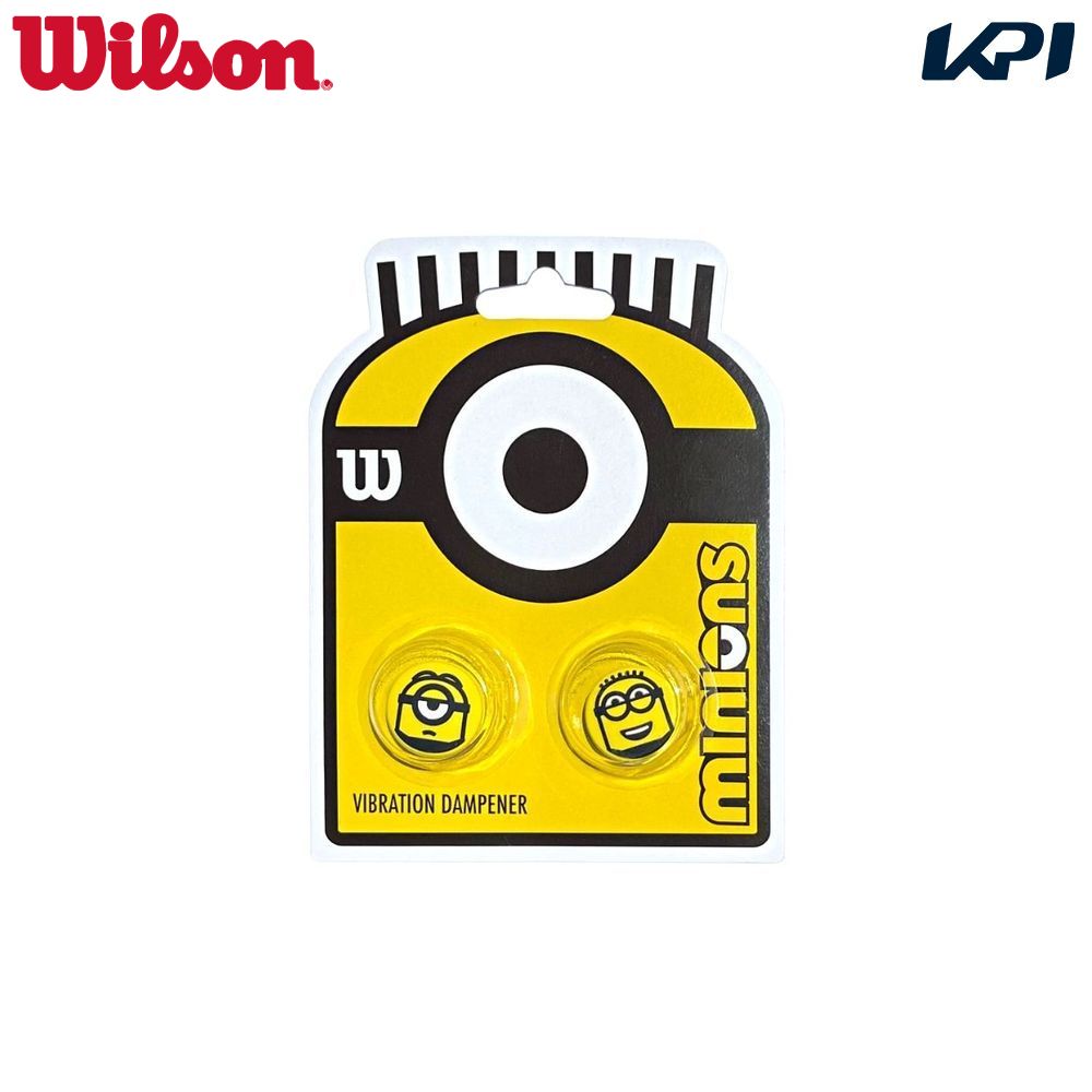 日本限定モデル】 ウイルソン Wilson テニス振動止め MINIONS V3.0