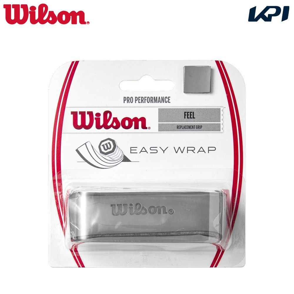 ウイルソン Wilson テニスグリップテープ  SHIFT PRO PERFORMANCE GRIP Gray シフト プロパフォーマンス グリップ WR8438701001 リプレイスメント 『即日出荷』｜kpi