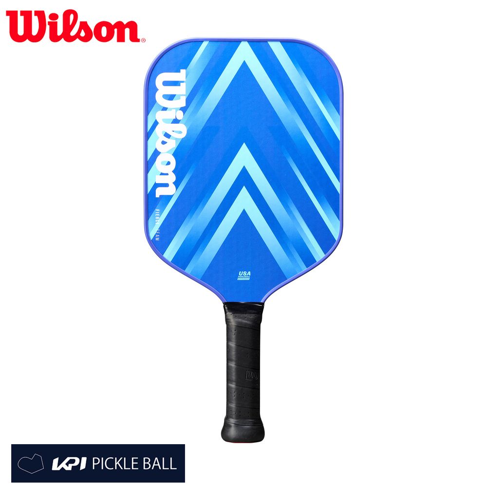 【新品】Wilson 76ers ピックルボールパドル　13mm Wilson（ウイルソン） ピックルボールパドル FIERCE TEAM V2 BLUE/WH 2