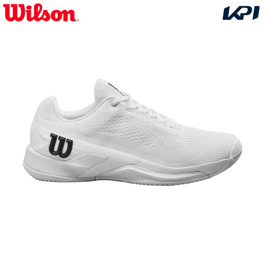 ウイルソン テニスシューズ メンズ RUSH PRO 4.0 White/Wh/Bk ラッシュプロ ...