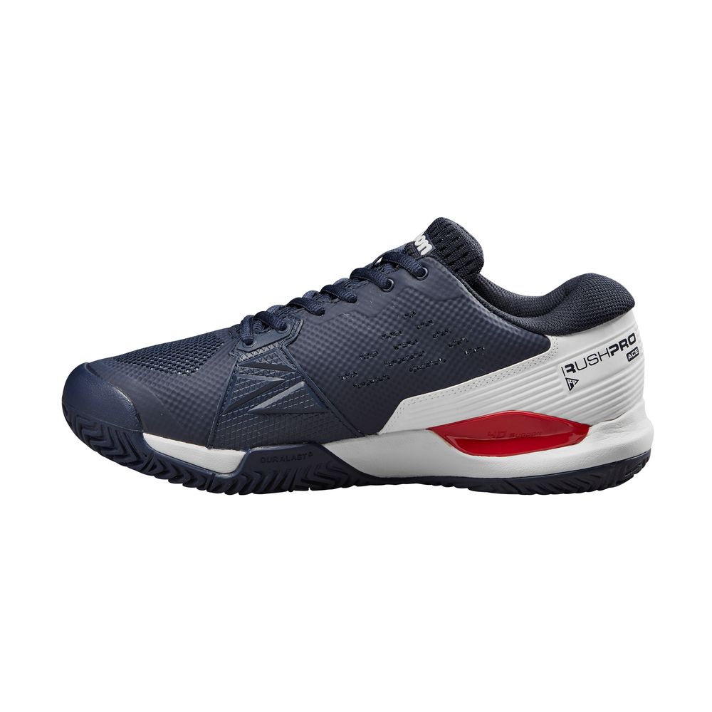 ウイルソン Wilson テニスシューズ メンズ   RUSH PRO ACE OMNI Navy Bl ラッシュプロエースオムニ WRS334130 2024SS『即日出荷』｜kpi｜04