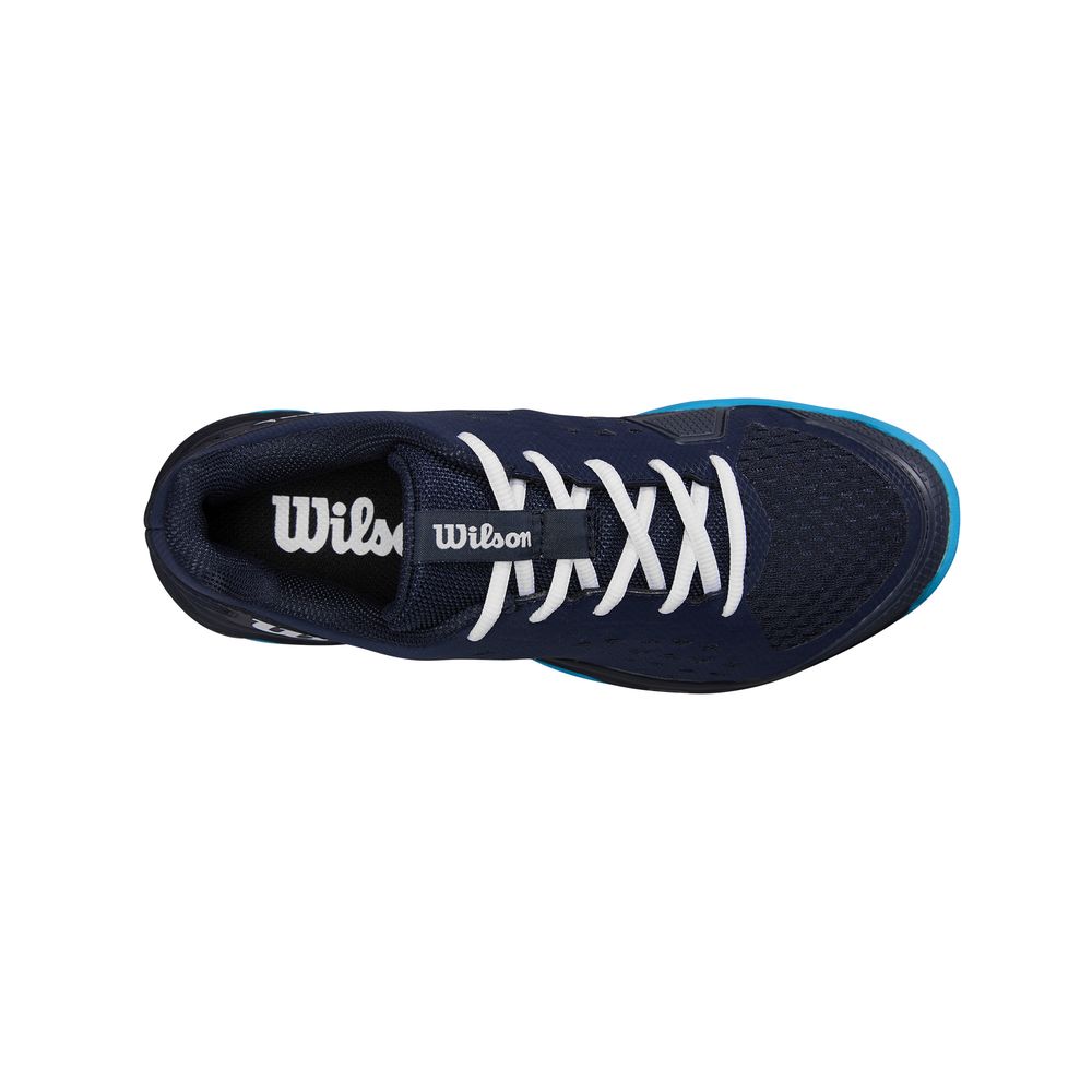 Wilson ウイルソン テニスシューズ ジュニア RUSH PRO JR L Navy