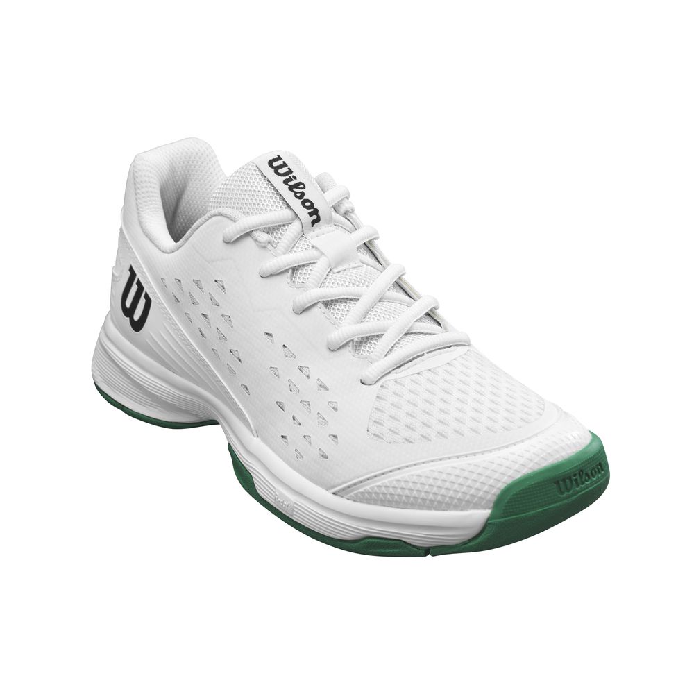 ウイルソン Wilson テニスシューズ ジュニア   RUSH PRO JR L White ラッシュプロ オールコート用 WRS335280U | Wilson | 02
