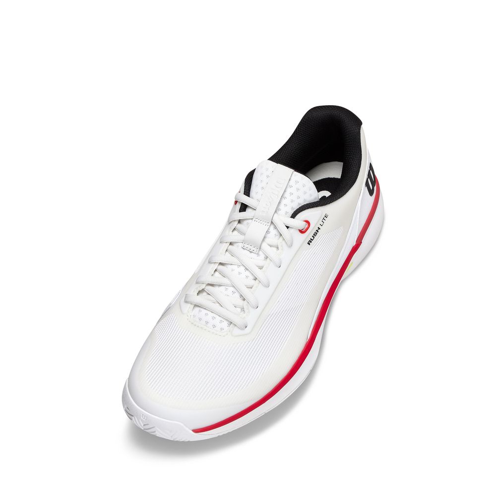 Wilson（ウイルソン） テニスシューズ メンズ RUSH LITE 5 White/Black