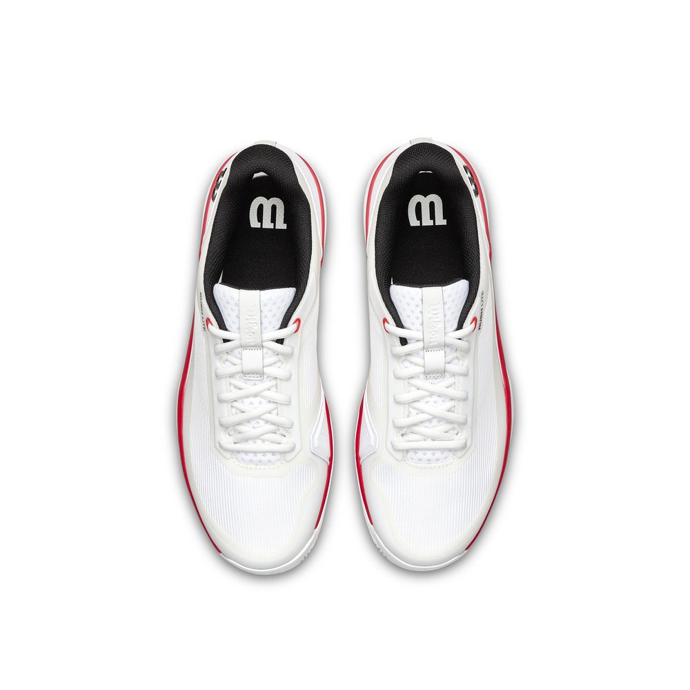 Wilson（ウイルソン） テニスシューズ メンズ RUSH LITE 5 White/Black