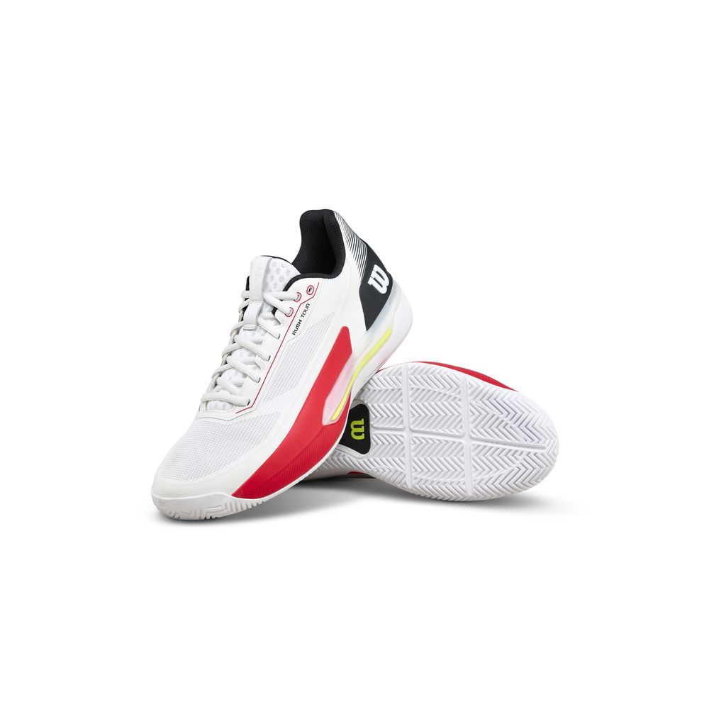 Wilson（ウイルソン） テニスシューズ メンズ RUSH TOUR 5 White/Black