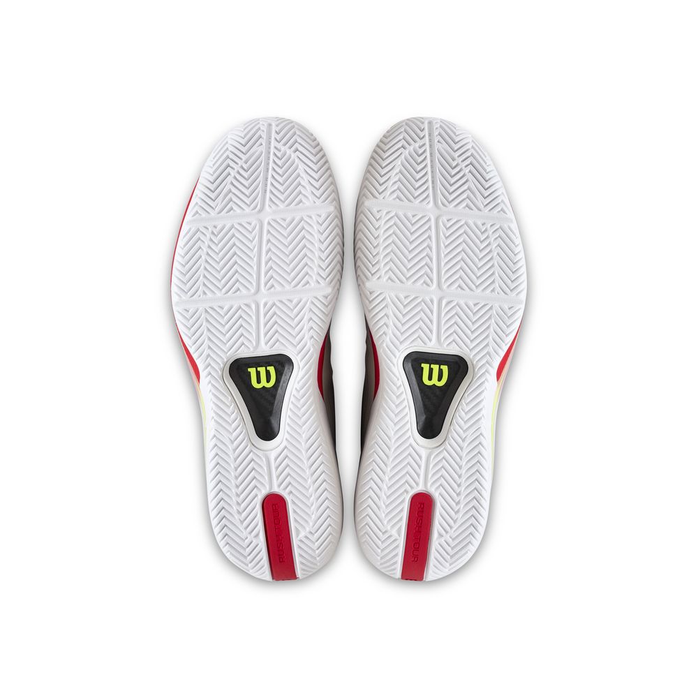 Wilson（ウイルソン） テニスシューズ メンズ RUSH TOUR 5 White/Black