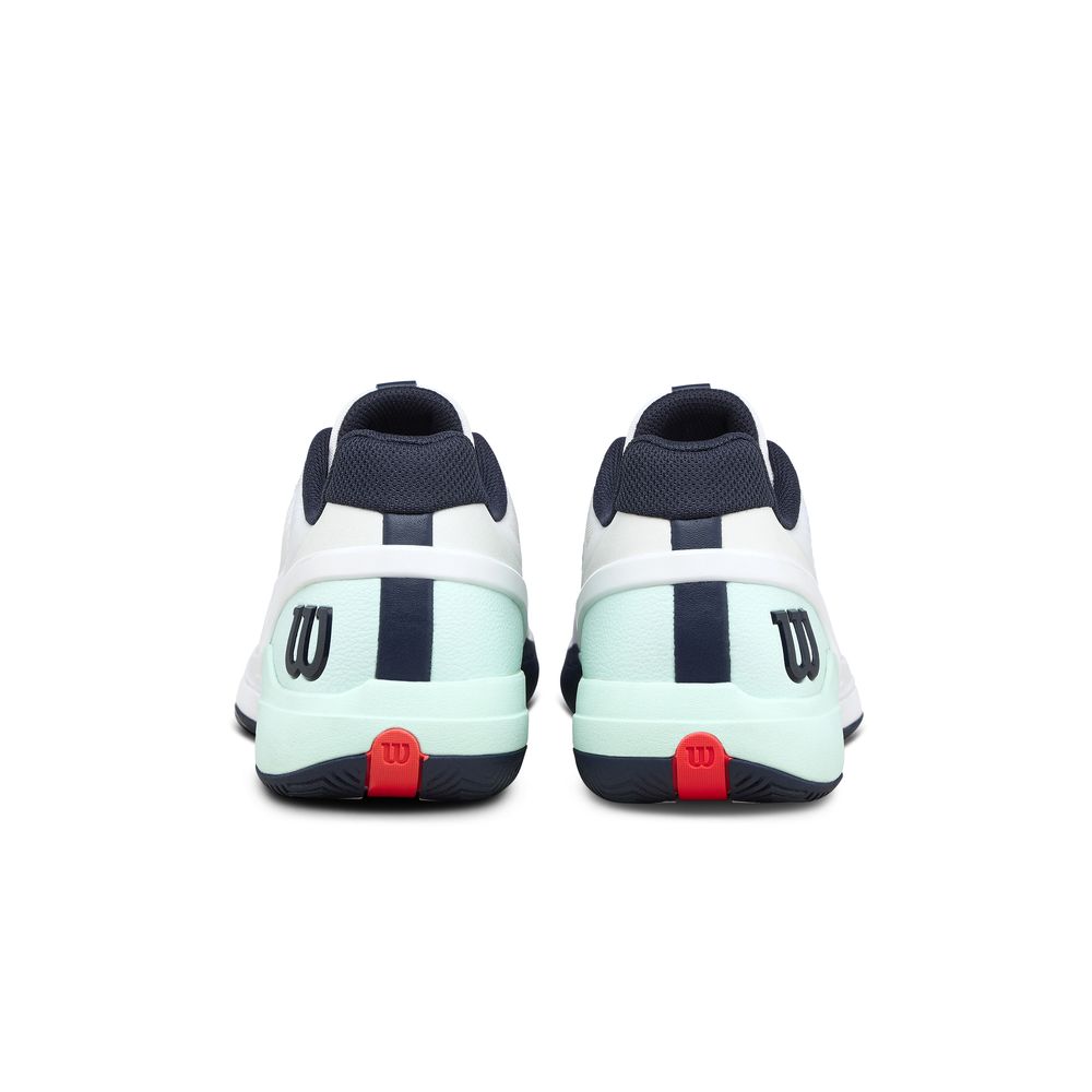 Wilson（ウイルソン） テニスシューズ メンズ RUSH PRO 5 Wh/Bay/Fiery