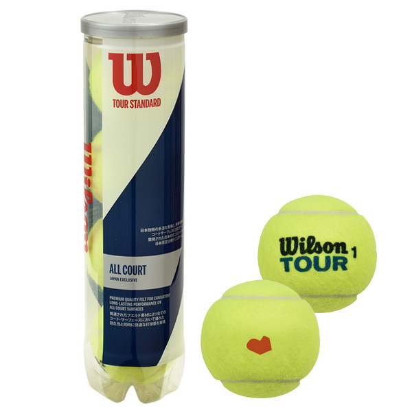 「365日出荷」「KPIオリジナルモデル」Wilson ウイルソン TOUR STANDARD ツアー・スタンダード 1箱 15缶  WRT103800 テニスボール「KPI限定」｜kpi｜02