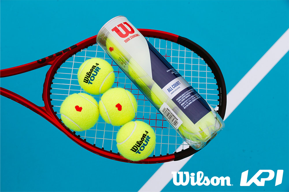 「365日出荷」「KPIオリジナルモデル」Wilson ウイルソン TOUR STANDARD ツアー・スタンダード 1箱 15缶  WRT103800 テニスボール「KPI限定」｜kpi｜05