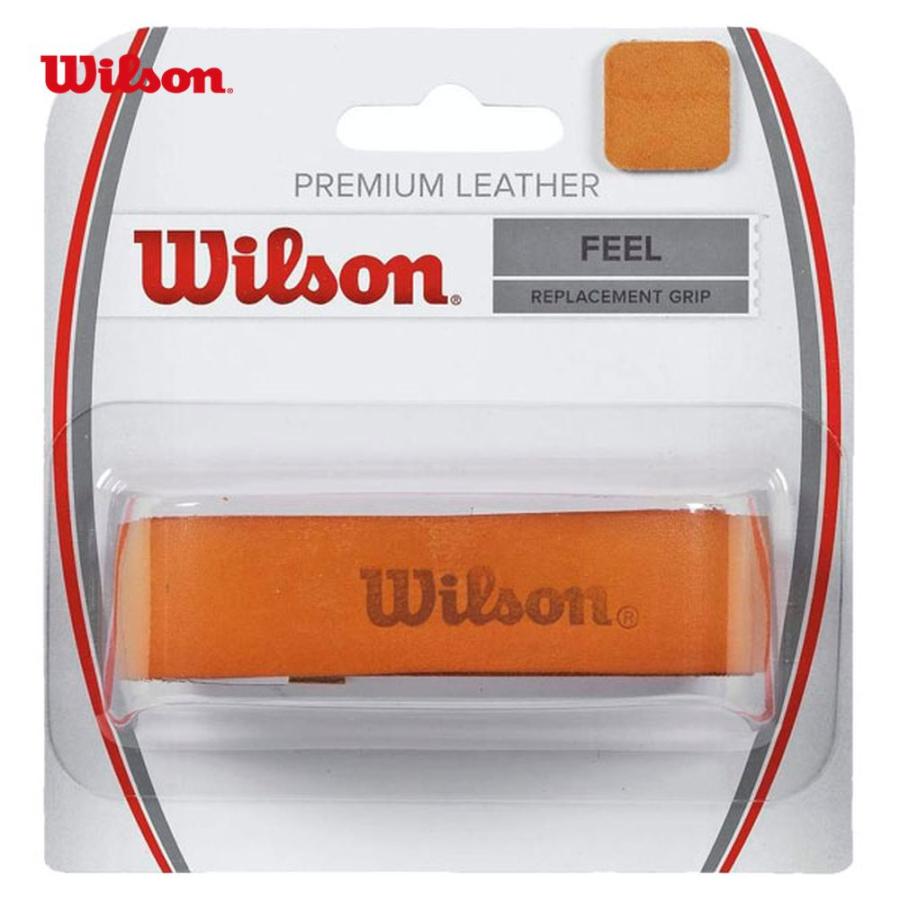 Wilson ウイルソン 「PREMIUM LELATHER プレミアムレザー WRZ420100」リプレイスメントグリップテープ 『即日出荷』