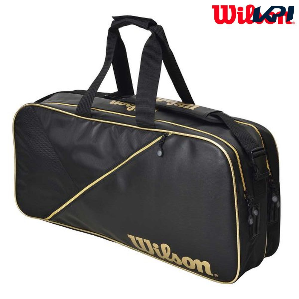 『即日出荷』ウイルソン Wilson テニスバッグ・ケース  テニスバッグ RECTANGLE BAG IV ブラック WRZ894600