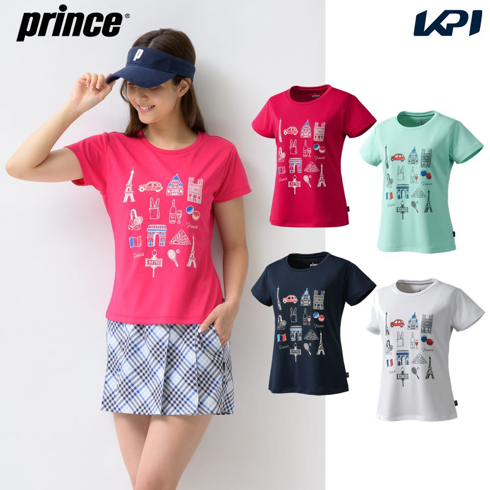 プリンス Prince テニスウェア レディース Ｔシャツ WS3067 2023SS : ws3067 : KPI - 通販 -  Yahoo!ショッピング