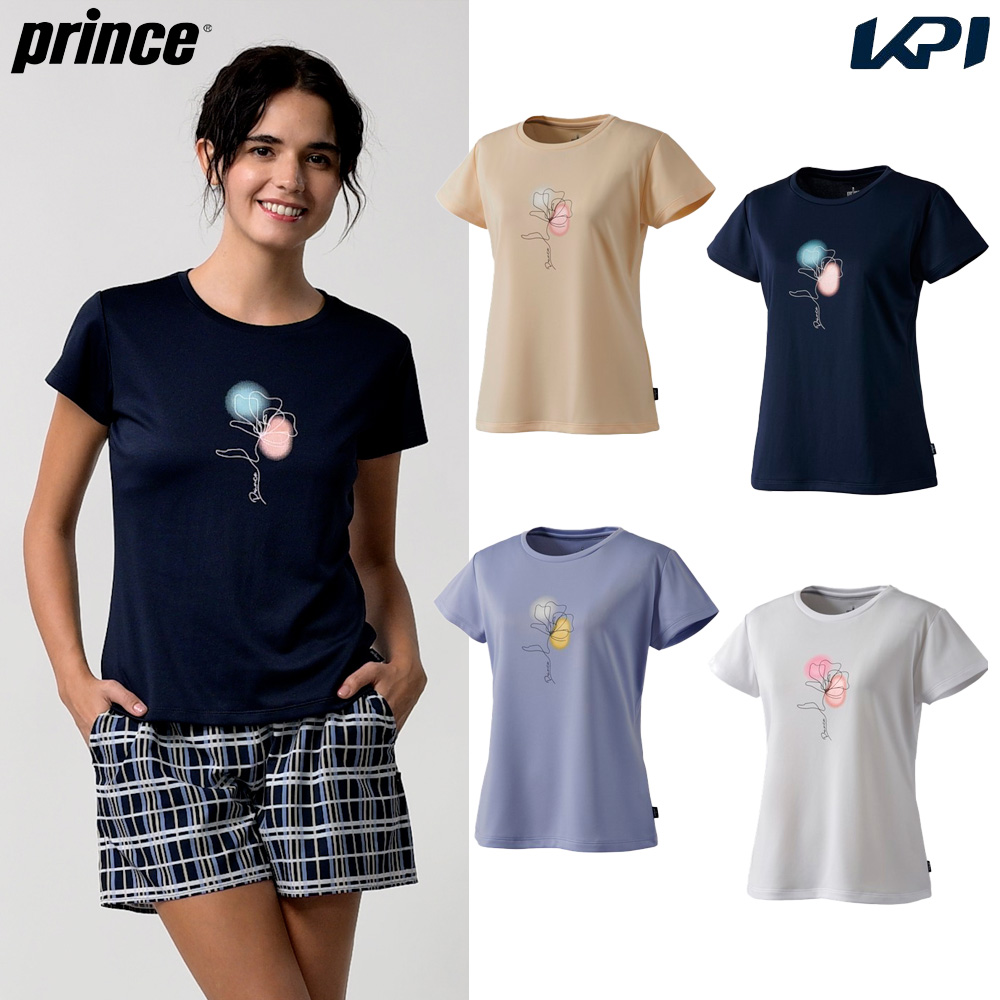 プリンス Prince テニスウェア レディース Ｔシャツ WS4059 : ws4059