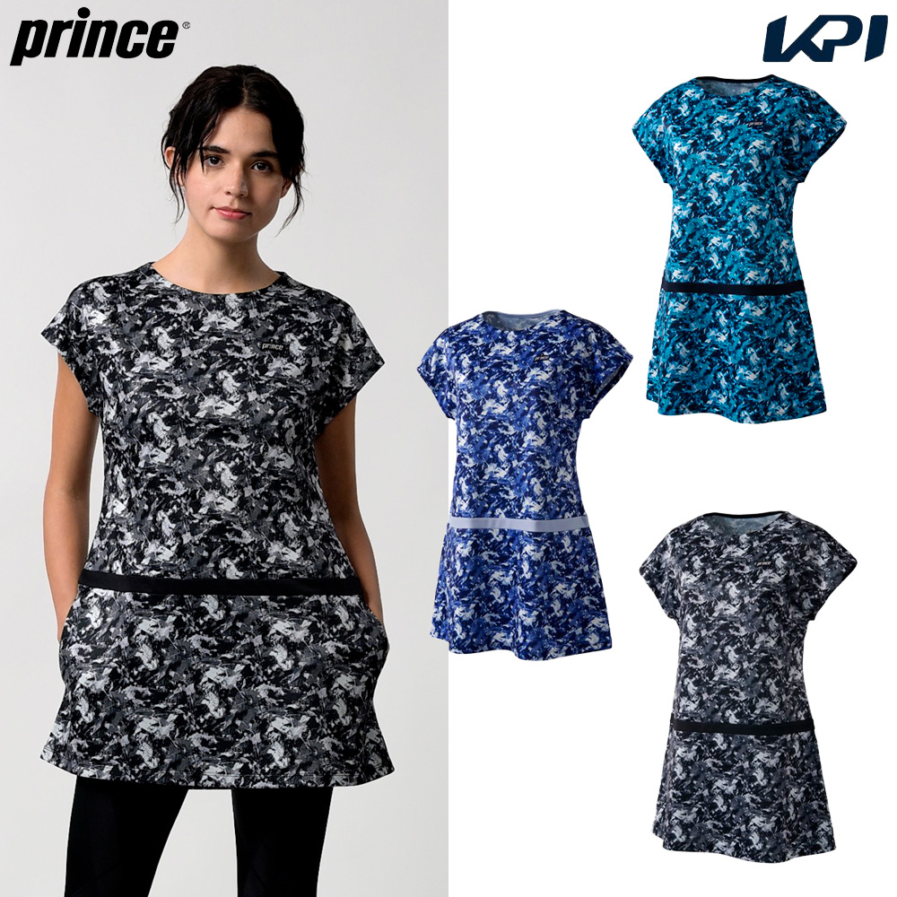 テニスウエア　ワンピース Prince プリンス テニスウェア レディース ワンピース WS2402