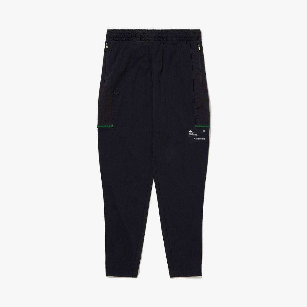 ラコステ LACOSTE テニスウェア メンズ サイドリップストップ切り替えトラックパンツ XH0882L 2022SS 『即日出荷』