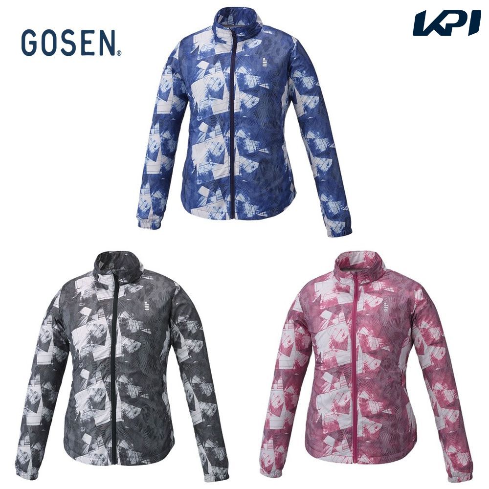 ゴーセン GOSEN テニスウェア レディース ウィンドウォーマージャケット Y1961 2019FW