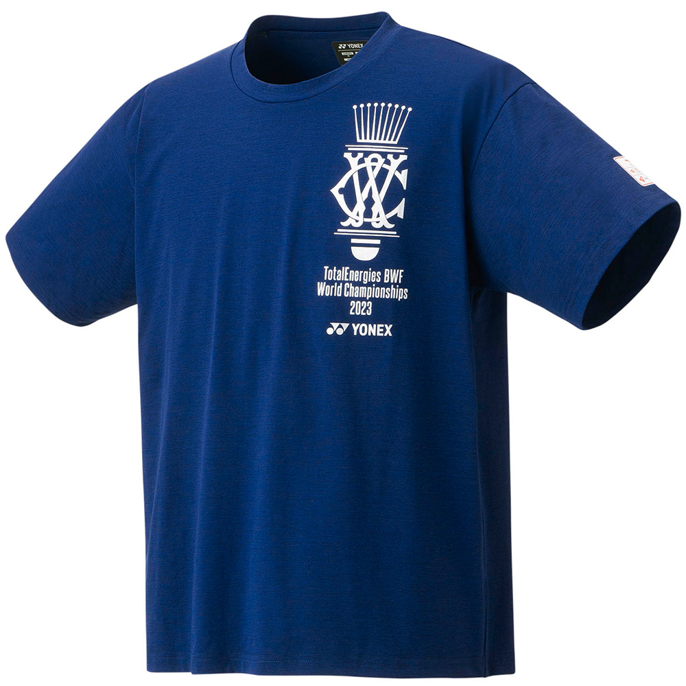 ヨネックス YONEX バドミントンウェア ユニセックス バドミントン世界選手権2023記念Tシャツ ユニドライTシャツ YOB23190  2023FW 『即日出荷』