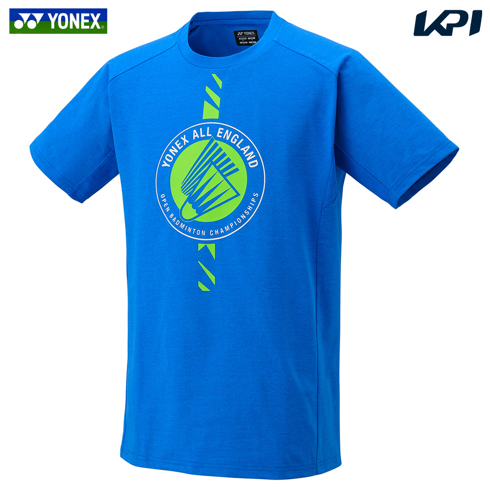 「365日出荷」ヨネックス YONEX ウェア ユニセックス  全英選手権2024大会記念Tシャツ エレクトリックブルー 受注会限定モデル YOB24003 2024SS 『即日出荷』