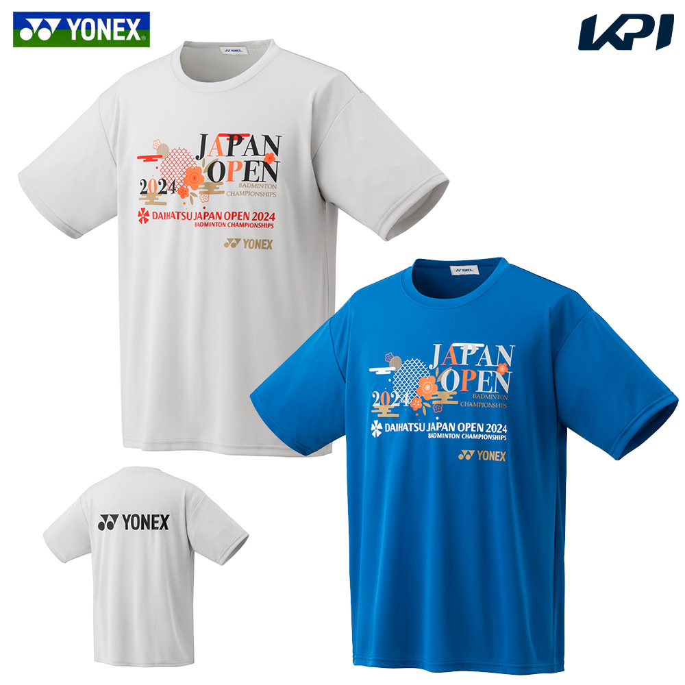 ヨネックス YONEX バドミントンウェア ユニセックス  ダイハツジャパンオープン大会記念 ユニドライTシャツ 数量限定品 YOB24230 2024FW 『即日出荷』