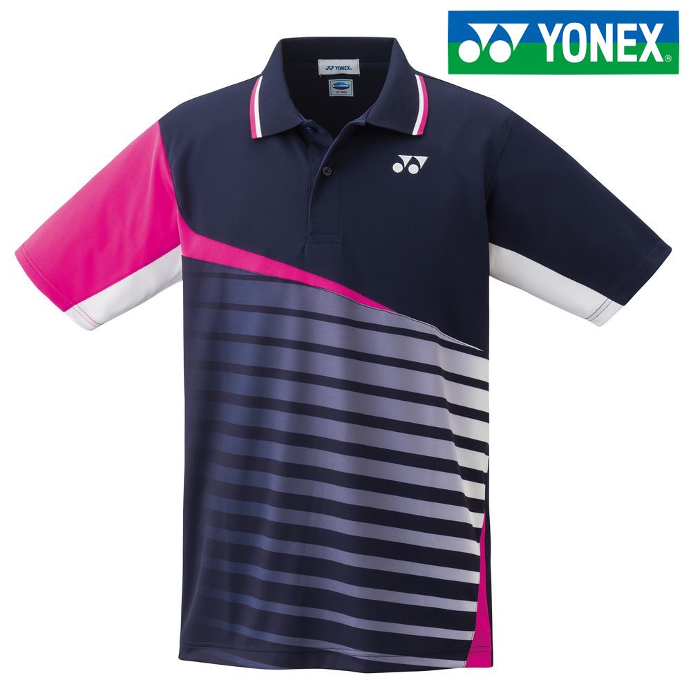 ヨネックス YONEX テニスウェア ユニセックス ユニポロシャツ 10253-019 2018SS 『即日出荷』 夏用 冷感