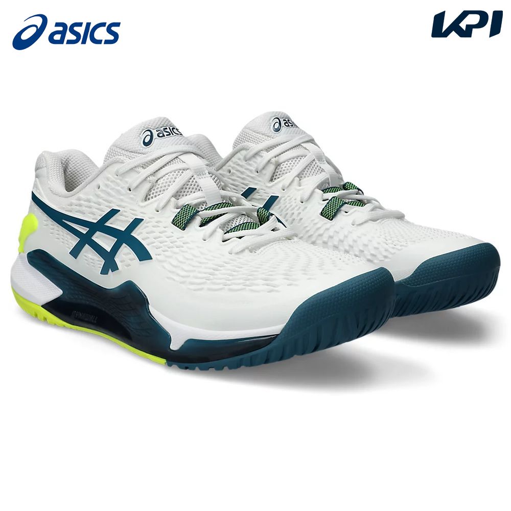 アシックス asics テニスシューズ メンズ GEL-RESOLUTION 9 オールコート用 1041A330-101 8月中旬発売予定※予約