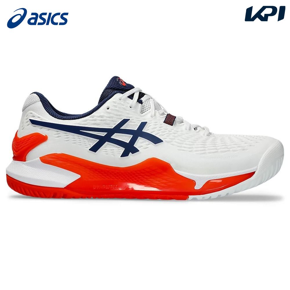 アシックス asics テニスシューズ メンズ GEL-RESOLUTION 9 ゲル レゾリューション 9 オールコート用 1041A376-102『即日出荷』｜kpi24