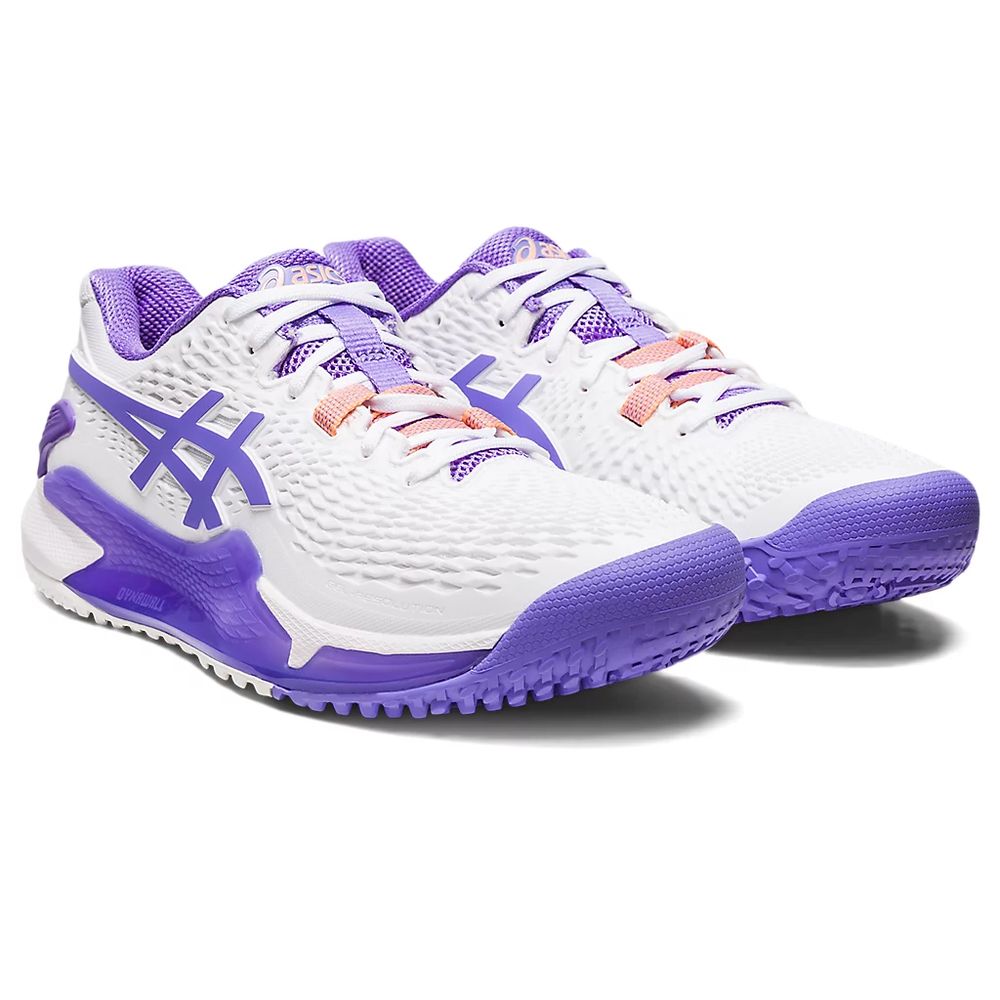 アシックス asics テニスシューズ レディース GEL-RESOLUTION 9 OC ゲルレゾリューション 9 1042A225-101『即日出荷』