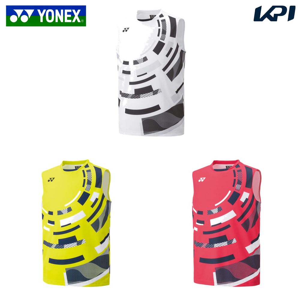 ヨネックス　新品未使用　ゲームシャツ　ノースリーブ　10579 SSサイズ YONEX（ヨネックス） テニスウェア メンズ ゲームシャツ ノースリーブ