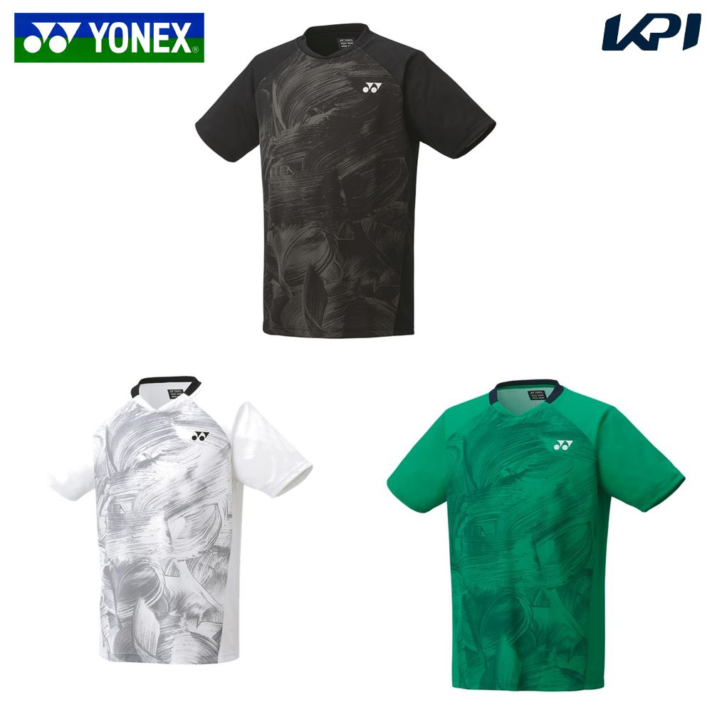 ヨネックス YONEX テニスウェア ユニセックス   ユニゲームシャツ フィットスタイル  10605 2024SS｜kpi24