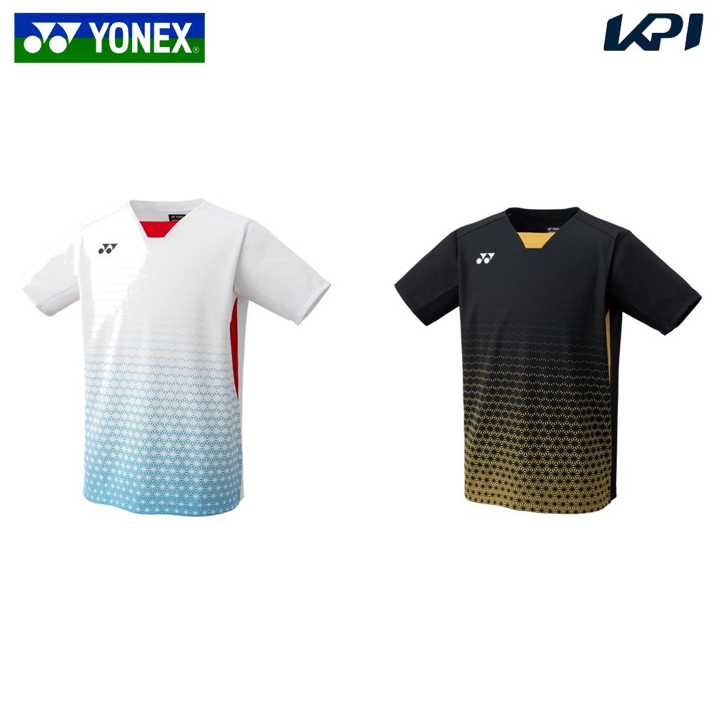 ヨネックス YONEX テニスウェア メンズ   ゲームシャツ フィットスタイル  10615 2024SS｜kpi24