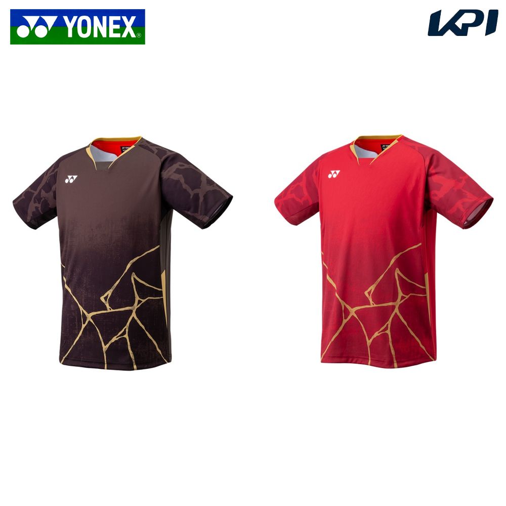 ヨネックス YONEX テニスウェア メンズ   メンズゲームシャツ フィットスタイル  10730 2025FW