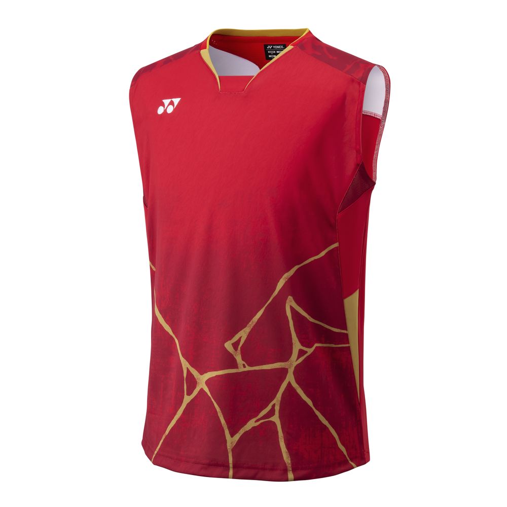 YONEX'25受注会限定 ソフトテニス 日本代表モデル ノースリーブ(MEN) YONEX '25 ソフトテニス 日本代表モデル ゲームシャツ(MEN) YONEX'25