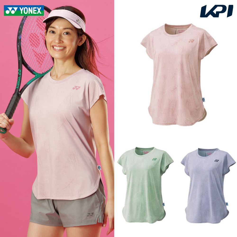 「ポスト投函便で送料無料」ヨネックス YONEX テニスウェア レディース Ｔシャツ 16598 2022SS