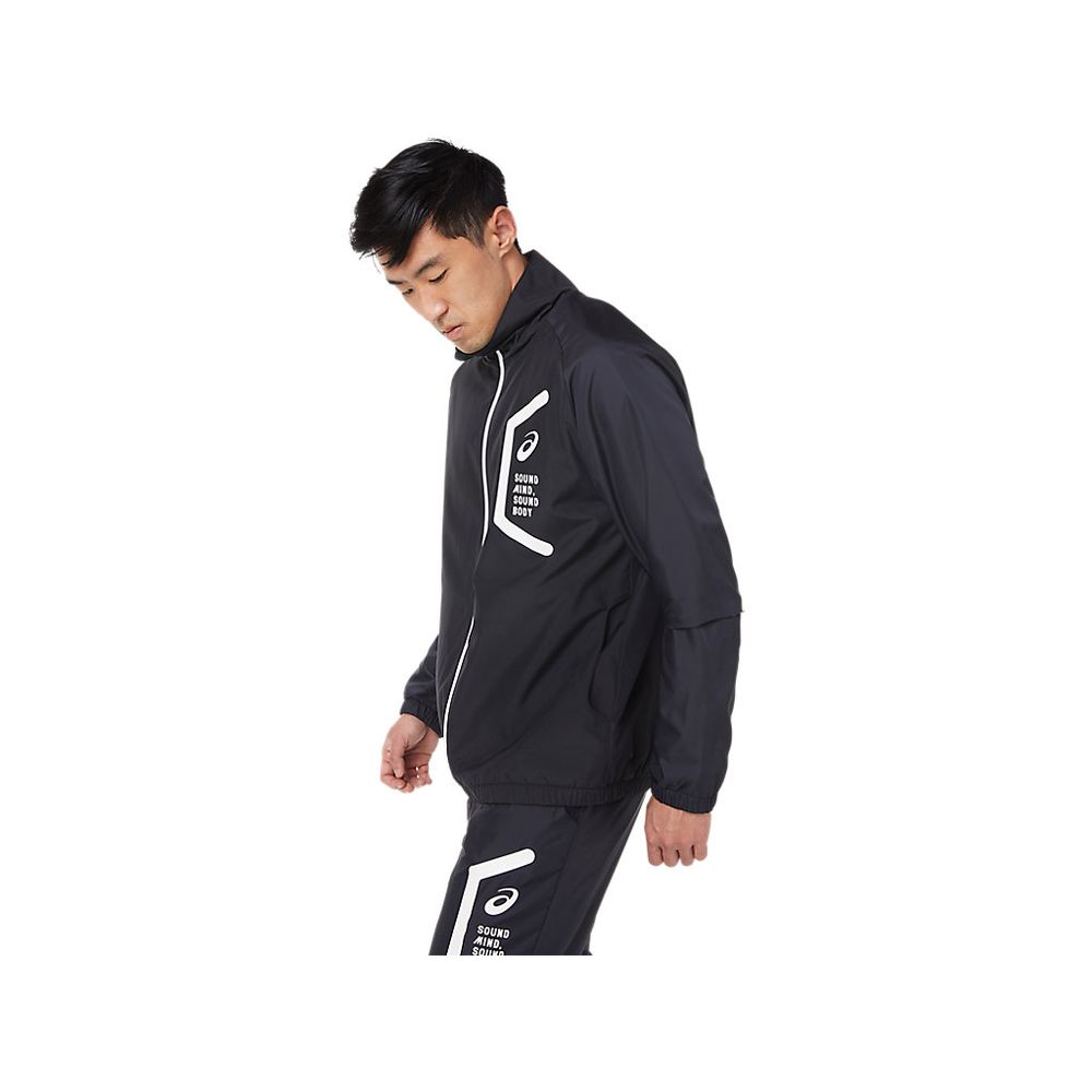 アシックス asics フィットネスウェア メンズ TEAM HEX WINDBREAKER JKT ジャケット 2031E061 2023FW_5