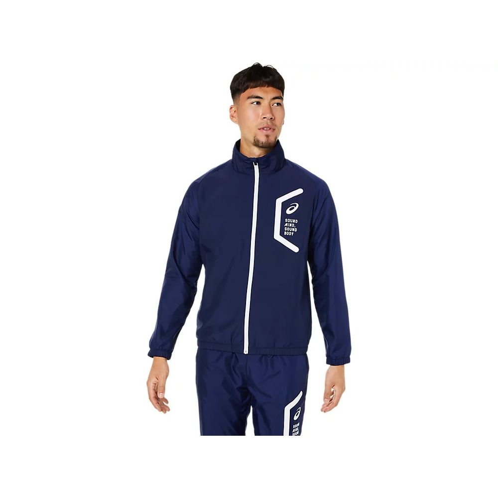 アシックス asics フィットネスウェア メンズ TEAM HEX WINDBREAKER JKT ジャケット 2031E061 2023FW_3