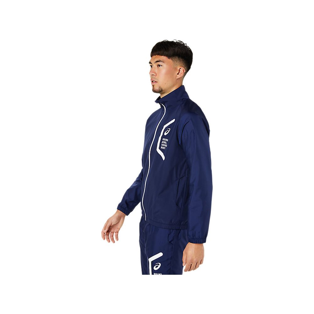 アシックス asics フィットネスウェア メンズ TEAM HEX WINDBREAKER JKT ジャケット 2031E061 2023FW_9