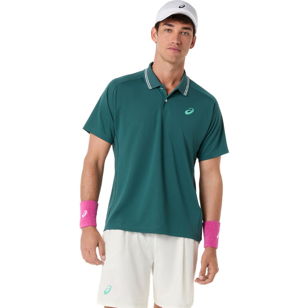 アシックス asics テニスウェア メンズ   ポロシャツ 2041A381-300 2026SS