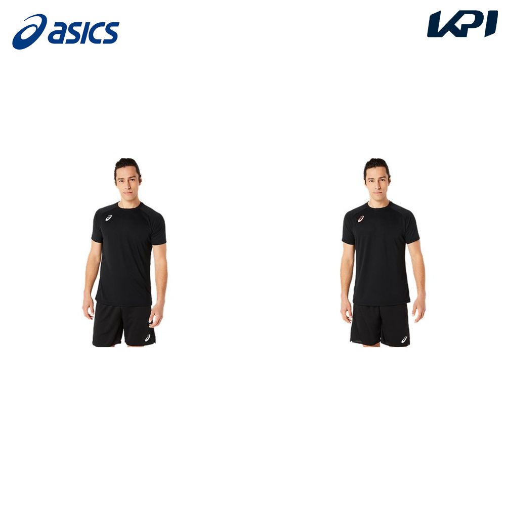 アシックス asics バレーボールウェア メンズ DRY PRINT SS T SHIRT 2051A347 2023FW