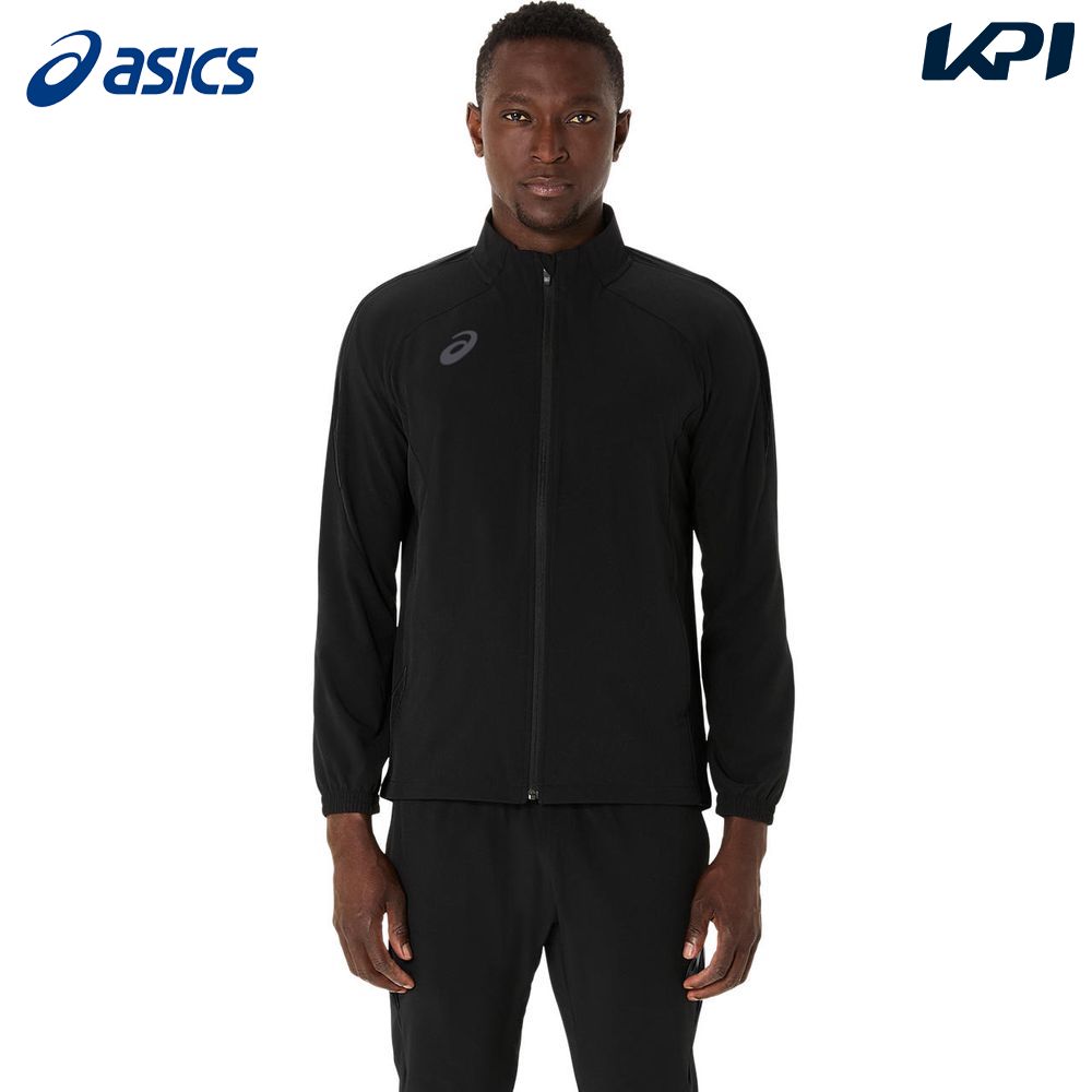 アシックス asics サッカーウェア メンズ   STRETCH WOVEN SLIM JACKET 2101A298 2025SS
