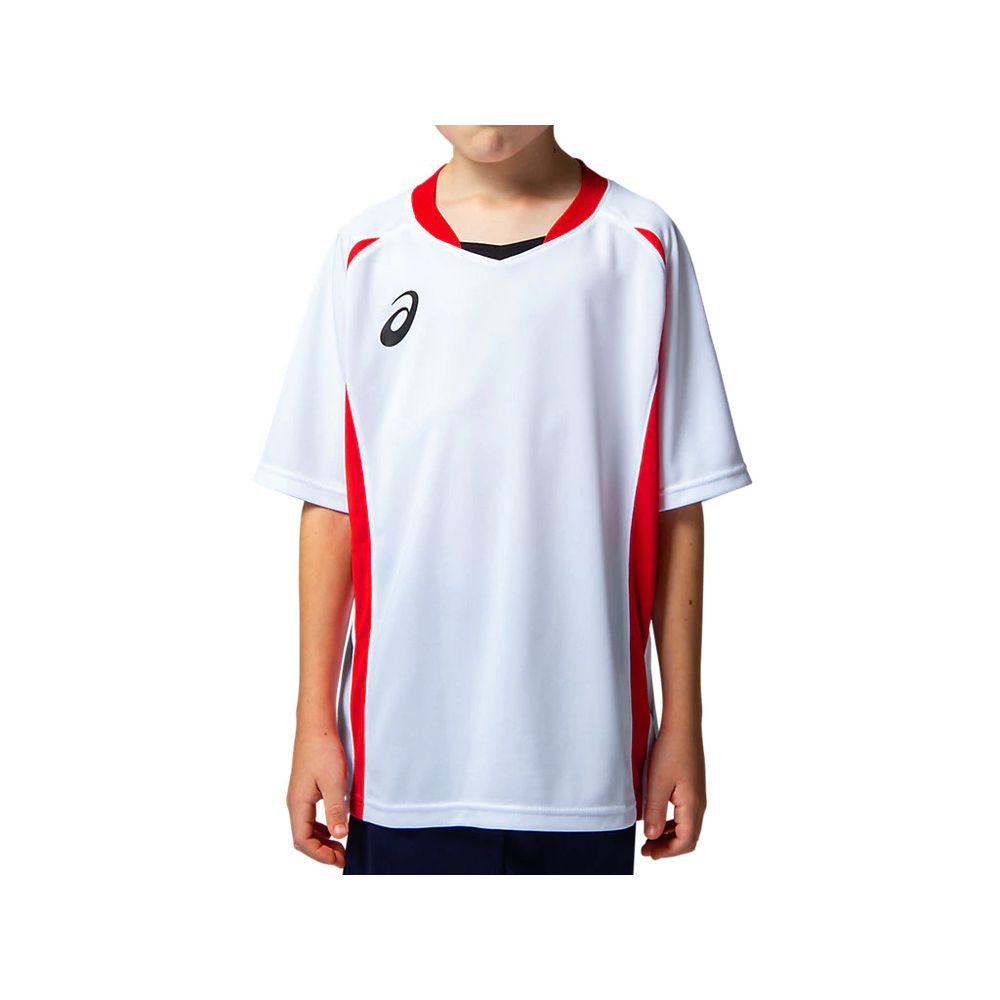 アシックス asics サッカーウェア ジュニア Jr.ゲームシャツ 2104A014 2020SS｜kpi24｜02