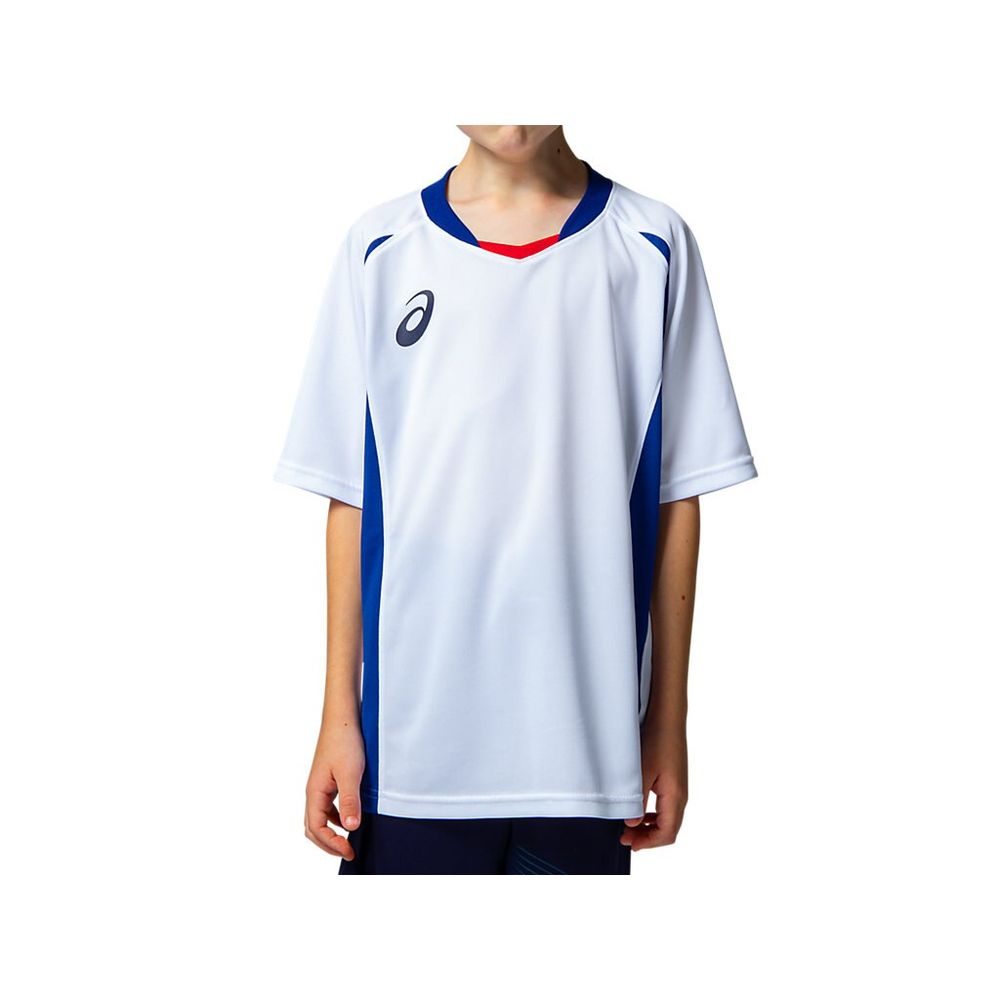アシックス asics サッカーウェア ジュニア Jr.ゲームシャツ 2104A014 2020SS｜kpi24｜03