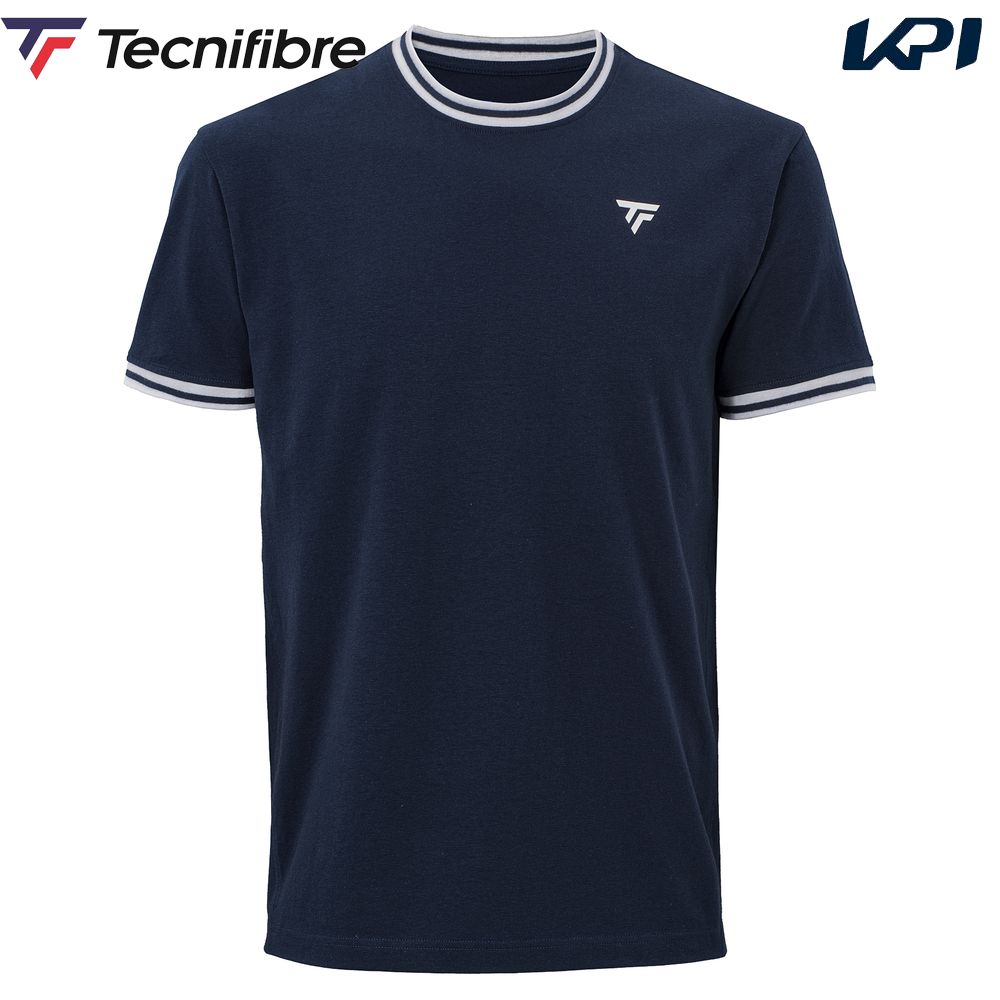 テクニファイバー Tecnifibre テニスウェア メンズ   Tecnifibre Textile  TEAM STRETCH TEE MARINE  チーム ストレッチ Tシャツ 22STREMA 2026SS