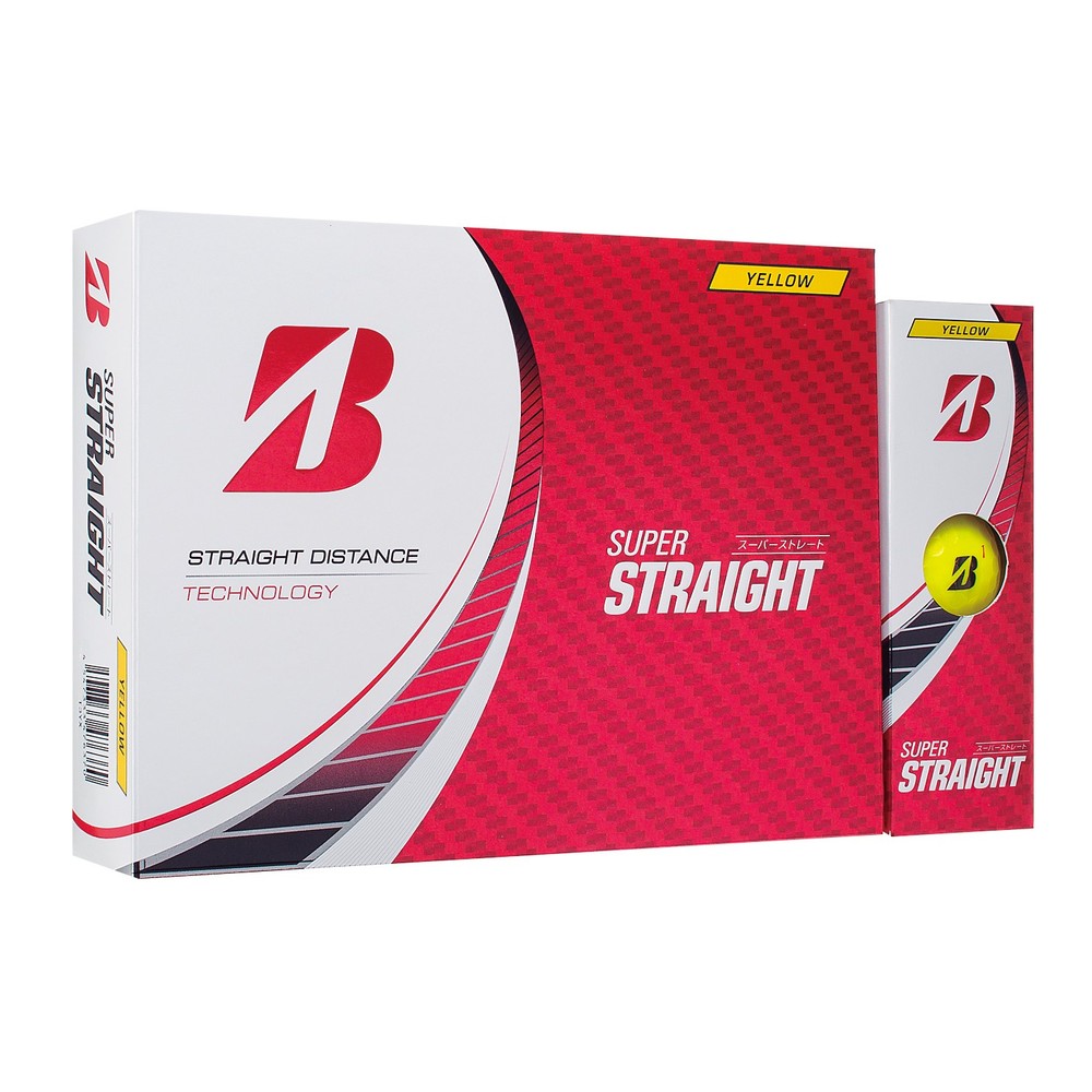 ブリヂストン BRIDGESTONE ゴルフボール  23 SUPER STRAIGHT スーパーストレート 2023年モデル 23SUPER-STRAIGHT T3WX T3GX T3YX 『即日出荷』｜kpi24｜04