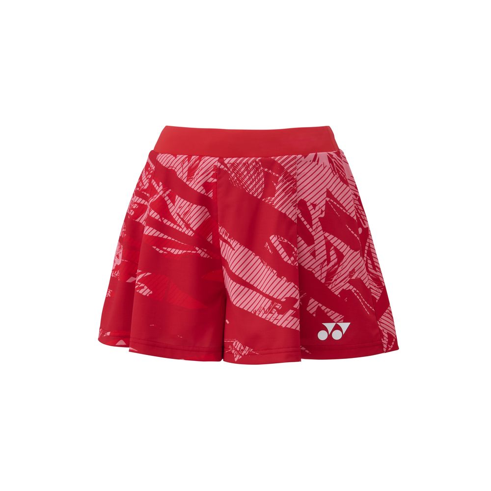 YONEX バドミントン レディース ショートパンツ SS 黒/赤 - メルカリ